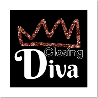 Closing Diva Posters and Art